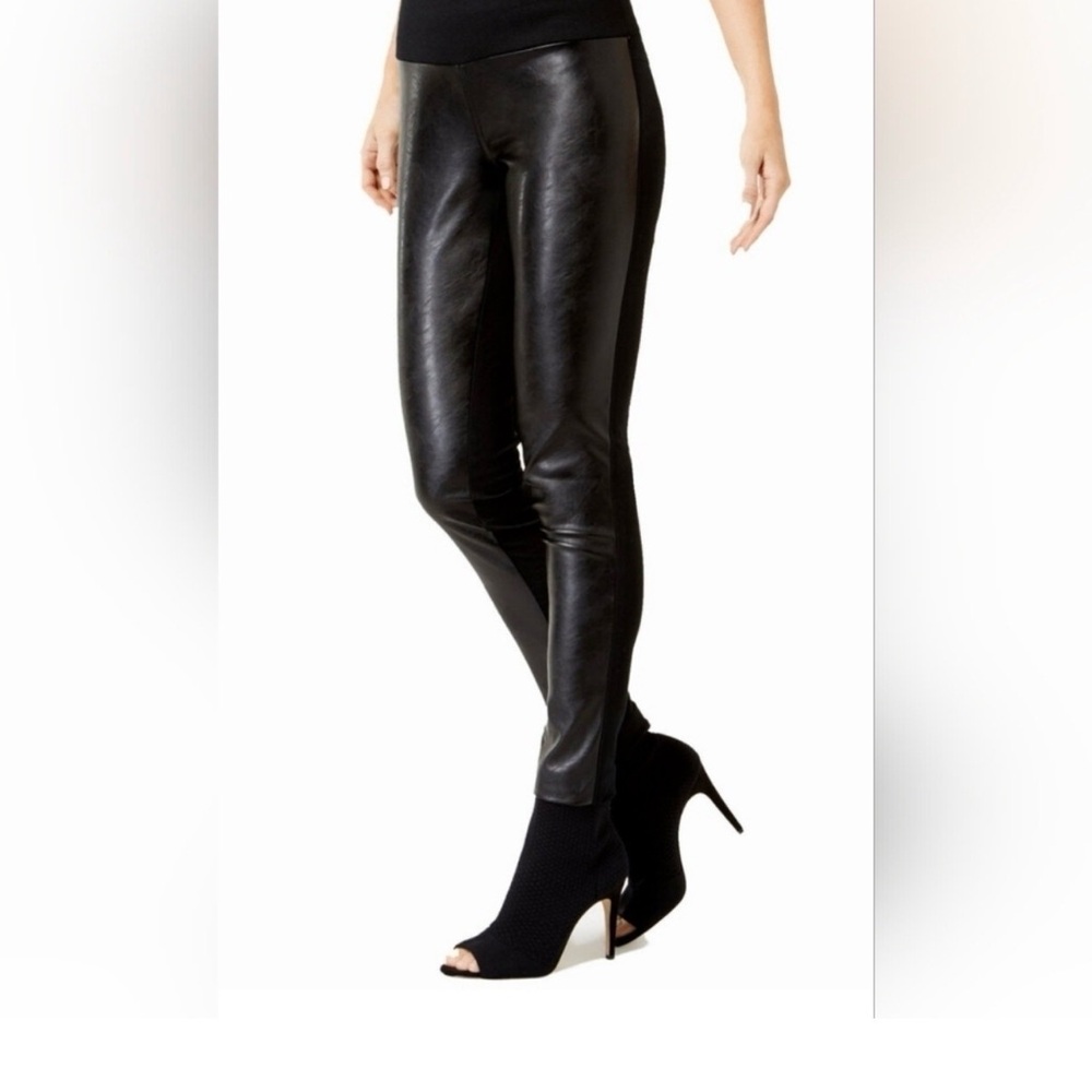 INC Leather Panel Leggings